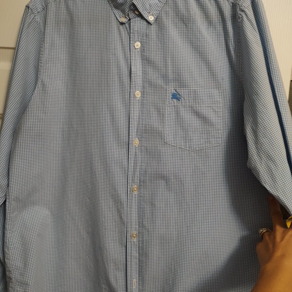 Burberry Men's dress casual long sleave shirt